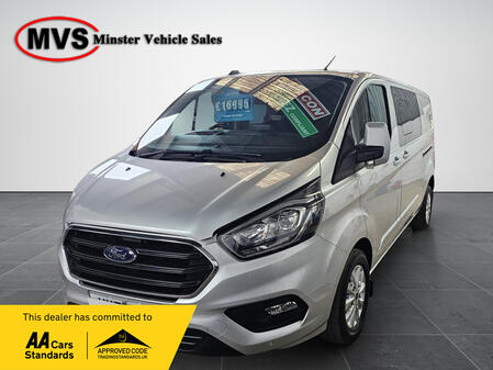 FORD TRANSIT 2.0 Transit Custom Limited DCiV 320 L2 2.0L EcoBlue 130PS FWD 6 Speed Manual